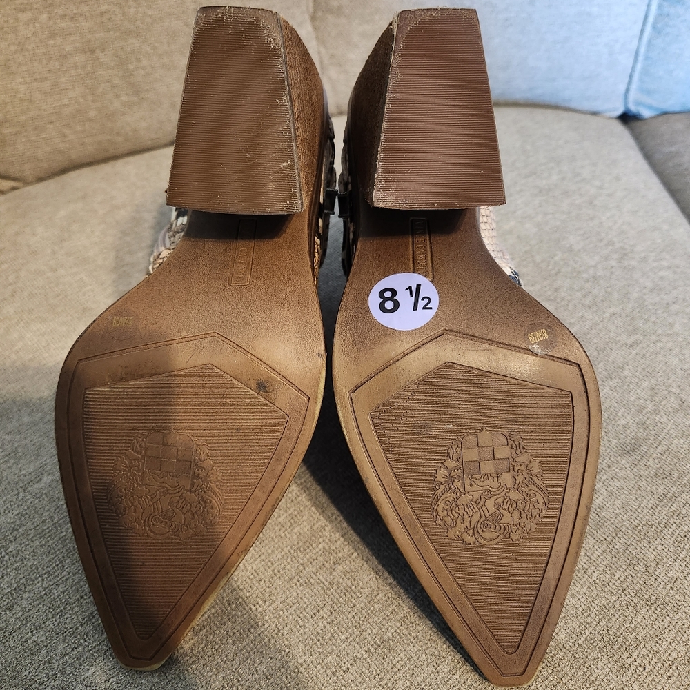 Vince Camuto Python Ankle Boots 8.5 - image 3